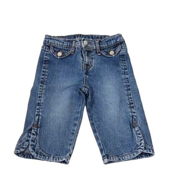 The Children's Place Girls Size 6 Denim Capris - Picture 1 of 6